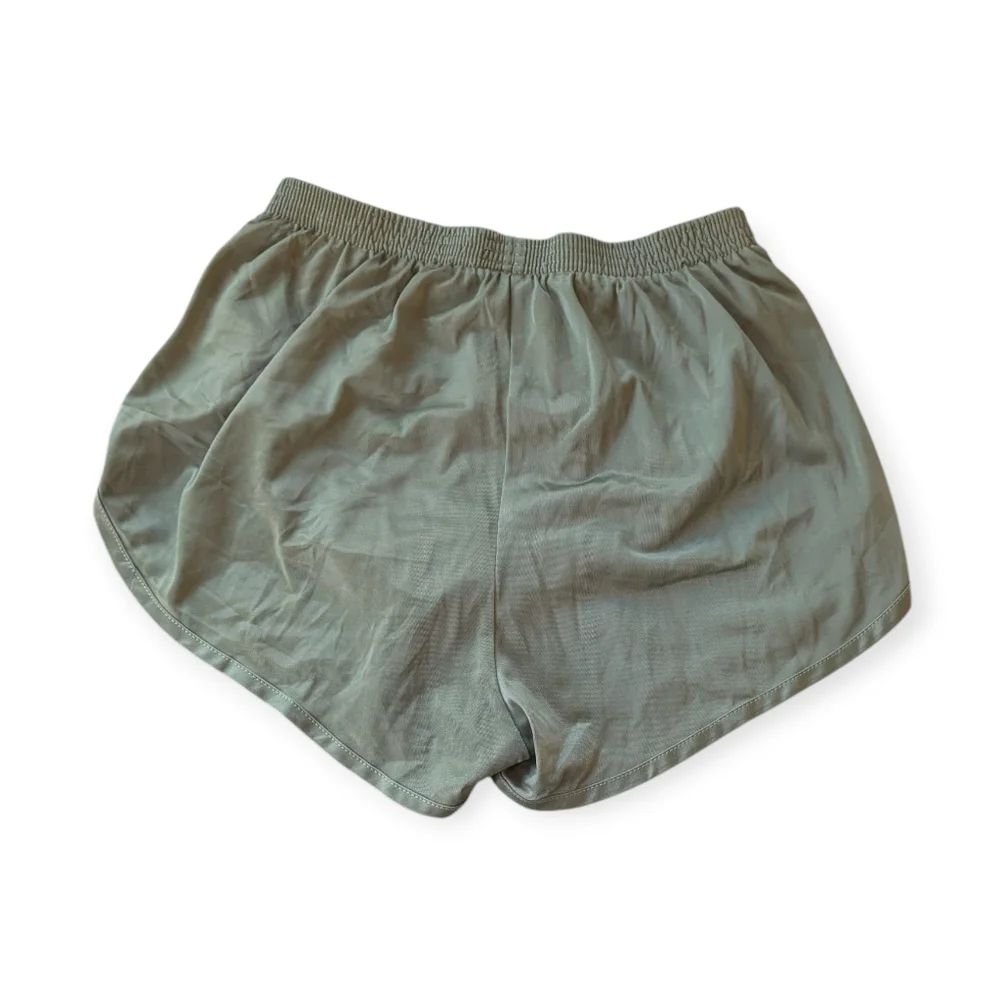 Vintage Soffee Army Green Silkies Running Shorts‎